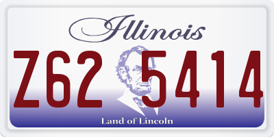 IL license plate Z625414