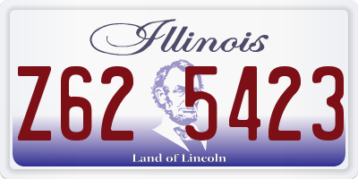 IL license plate Z625423