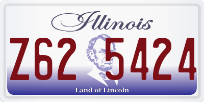 IL license plate Z625424