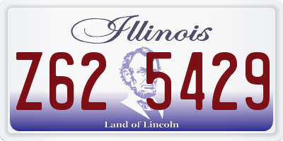 IL license plate Z625429