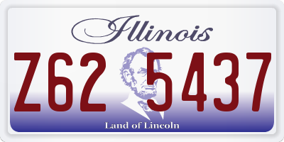 IL license plate Z625437
