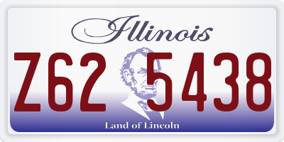 IL license plate Z625438