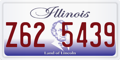IL license plate Z625439