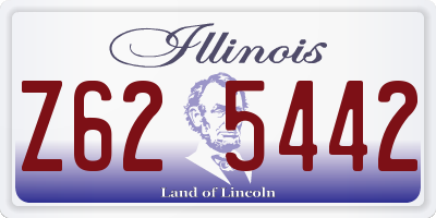 IL license plate Z625442