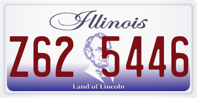 IL license plate Z625446