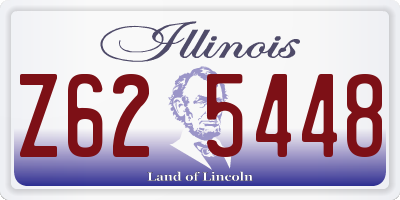 IL license plate Z625448