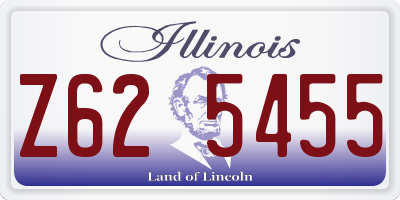 IL license plate Z625455