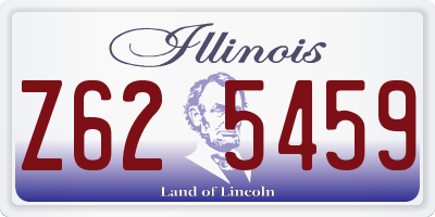 IL license plate Z625459