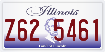 IL license plate Z625461