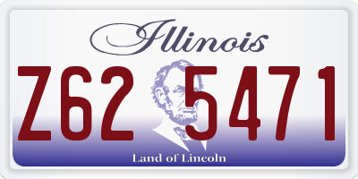 IL license plate Z625471