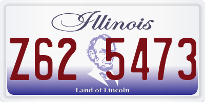 IL license plate Z625473
