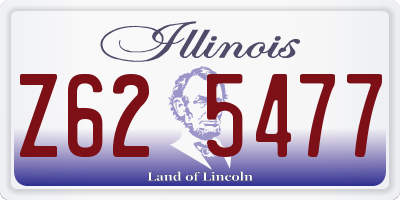IL license plate Z625477