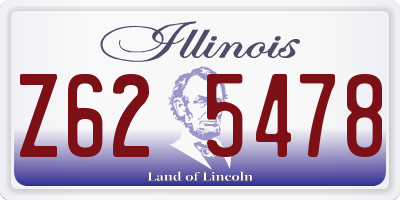 IL license plate Z625478