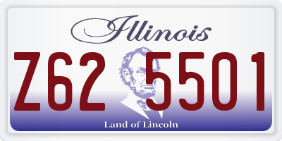 IL license plate Z625501