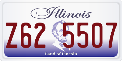 IL license plate Z625507