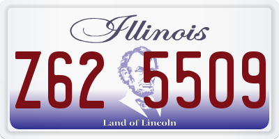 IL license plate Z625509