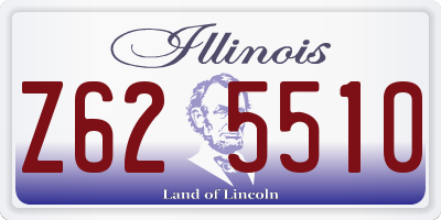 IL license plate Z625510