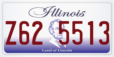 IL license plate Z625513