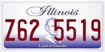 IL license plate Z625519