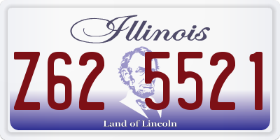 IL license plate Z625521