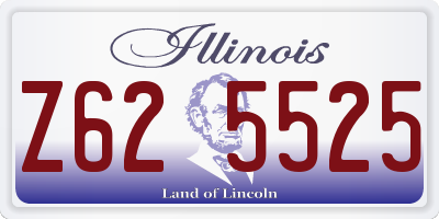 IL license plate Z625525