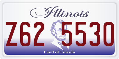 IL license plate Z625530