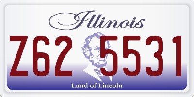 IL license plate Z625531