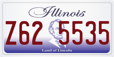 IL license plate Z625535