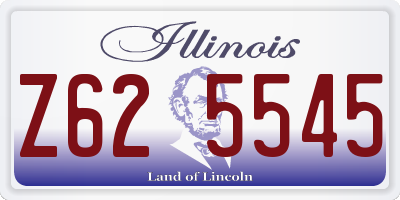 IL license plate Z625545