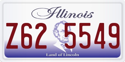 IL license plate Z625549