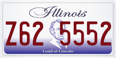 IL license plate Z625552
