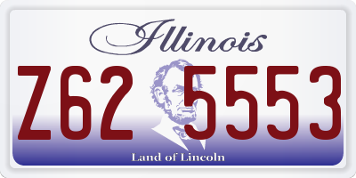IL license plate Z625553