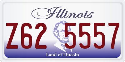 IL license plate Z625557