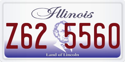 IL license plate Z625560