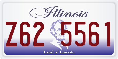IL license plate Z625561