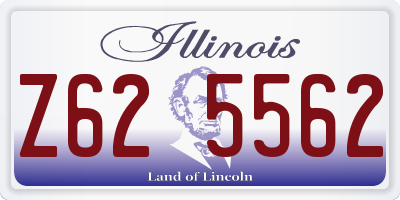 IL license plate Z625562