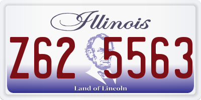 IL license plate Z625563