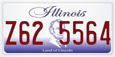 IL license plate Z625564