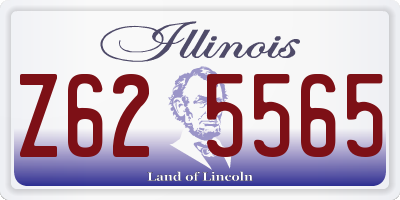 IL license plate Z625565