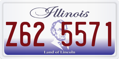 IL license plate Z625571