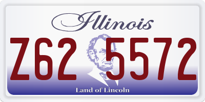 IL license plate Z625572