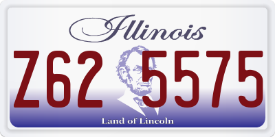 IL license plate Z625575