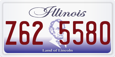 IL license plate Z625580