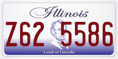 IL license plate Z625586