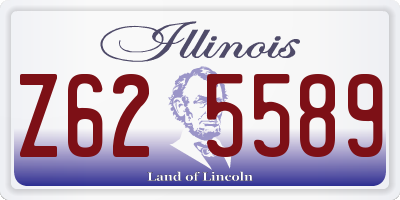 IL license plate Z625589