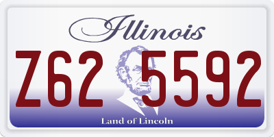 IL license plate Z625592