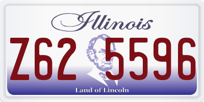 IL license plate Z625596