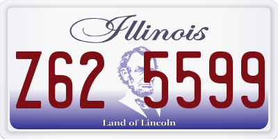 IL license plate Z625599