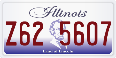 IL license plate Z625607
