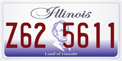 IL license plate Z625611